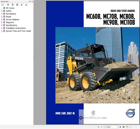 mc80b skid steer hyd diagram|Volvo.